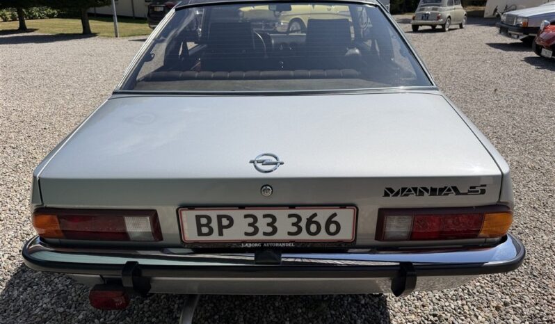 Opel Manta 20 s full