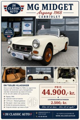 MG Midget cabriolet