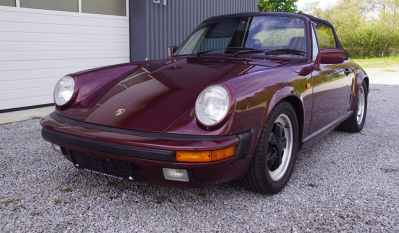 Porsche 911 3,2 Cabriolet full