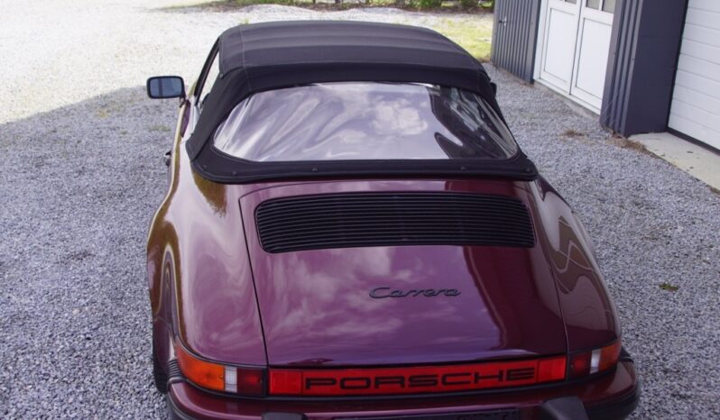 Porsche 911 3,2 Cabriolet full