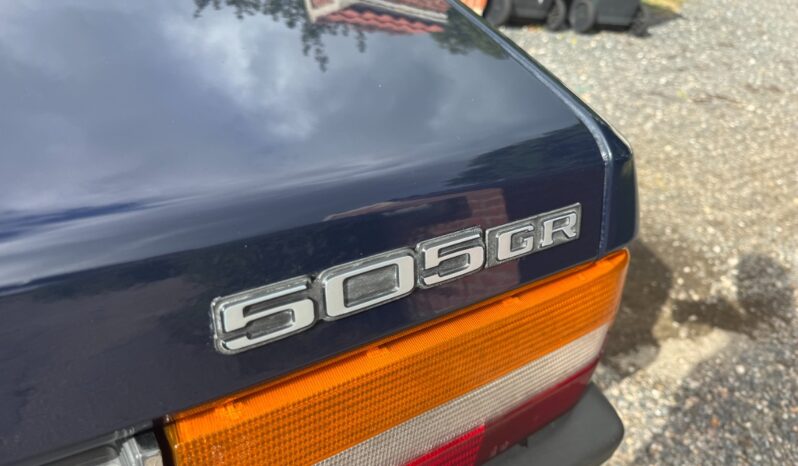 Peugeot 505 GR full