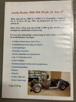 Austin-Healey 3000 Mk III ph. 2 full
